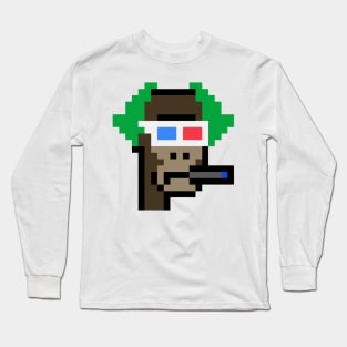 Nft Ape CryptoPunk Long Sleeve T-Shirt